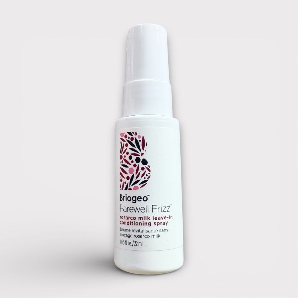 Briogeo Farewell Frizz Rosarco Milk Leave In Conditioning Spray Travel Size